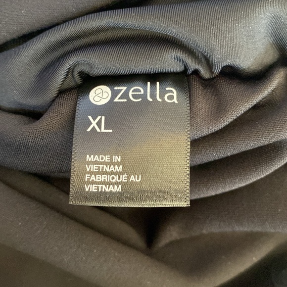 NWT 🖤 Zella Sleek Track Pants/Joggers, Side Pockets, Back Zip Pocket Black XL - Picture 14 of 16